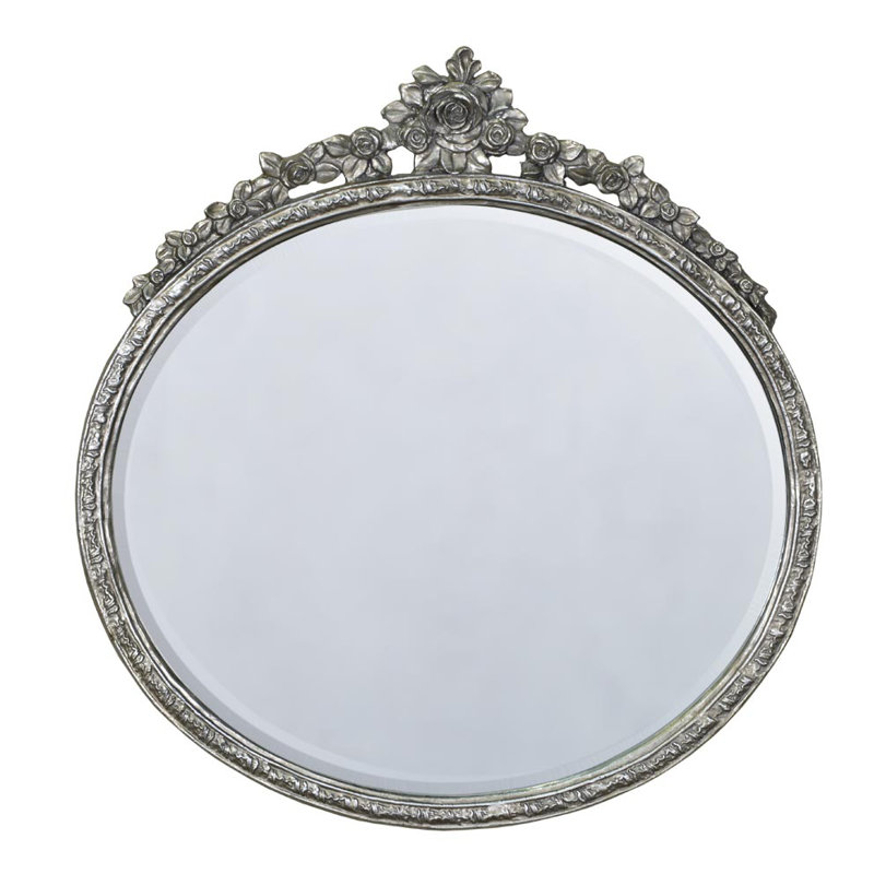 Homestead Living Oval Metal Framed Accent Mirror Wayfair.co.uk